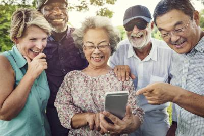 Multi-cultural older adults using technology